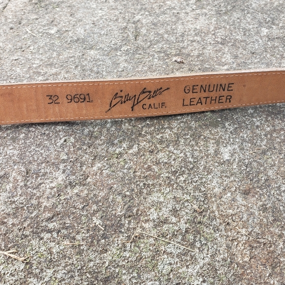 Billy Belts Leather Embossed Belt - Picture 4 of 6